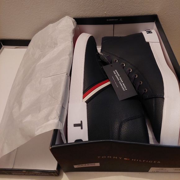 Tommy Hilfiger Men's Dark Blue 400 - Rawnie - Size 13 M (New in the Box) - Picture 3 of 14